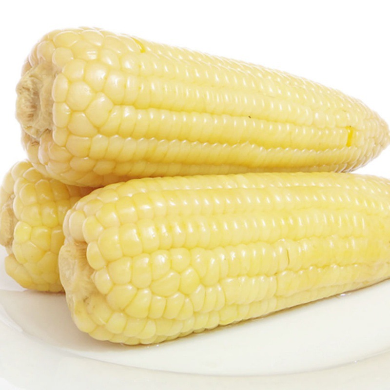 Технология IQF замороженные белый клейкий сладкая кукуруза NON-GMO приготовленные Милая белая кукуруза