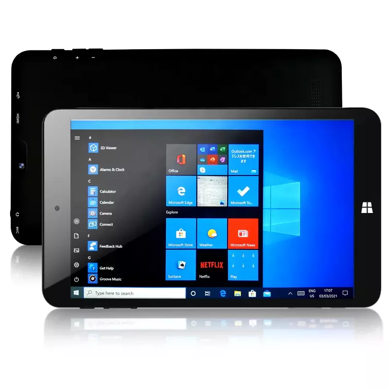 8-дюймовый Win10 планшетный ПК X5 Z8350 Четырехъядерный 4 ГБ ОЗУ 64 Гб ПЗУ Windows s планшетный ПК 8 дюймов