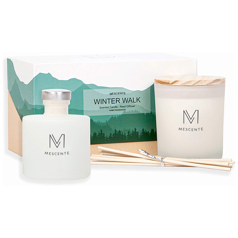 M & Scent, роскошные персонализированные ароматизированные соевые свечи с ароматизатором для осеннего декора