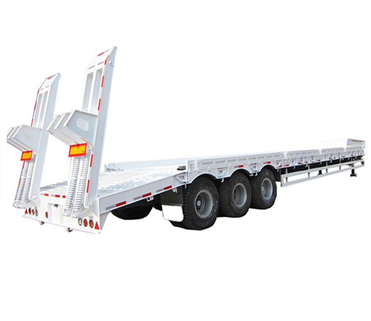 Hot sale 2/3/4 Axles lowboy low bed lowbed semi trailer for sale