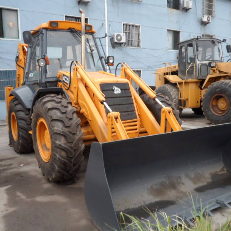 Secondhand Wheel Backhoe Loader JCB-4CX JCB-3CX Sale with Preferable Price