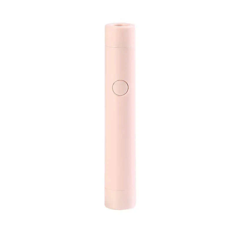 Aokitec white pink cordless portable gel nail dryer usb mini rechargeable uv light led lamp nail