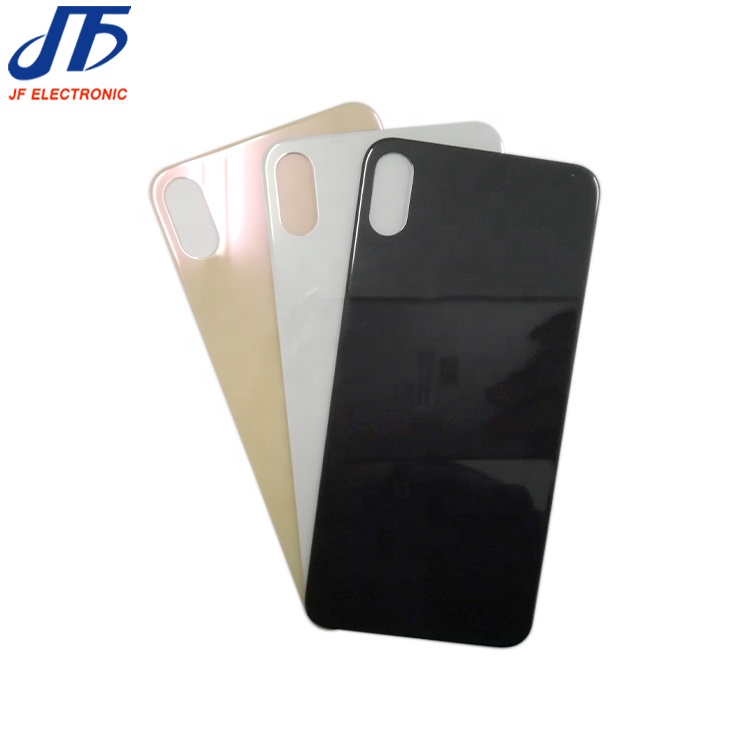 Замена стеклянной крышки батарейного отверстия для iphone xs max, Задняя стеклянная панель с наклейками