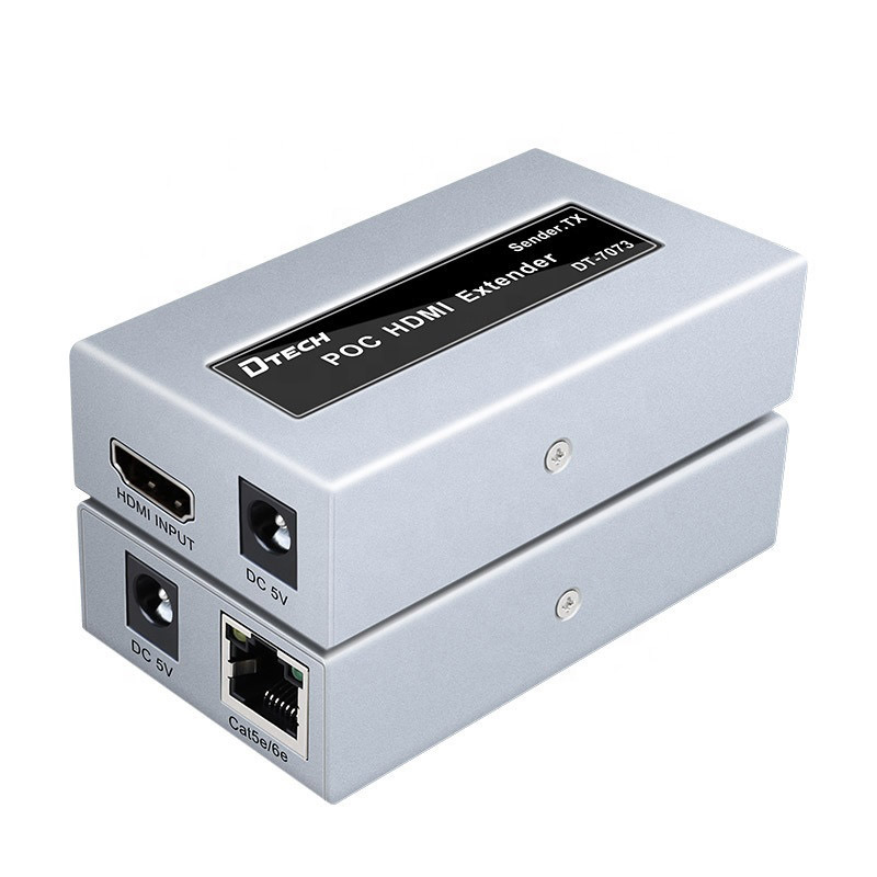 15 лет, фабричная оптовая цена, 1080p 60 Гц, Ethernet LAN Cat5 Cat6 HDMI удлинитель для RJ45 50m