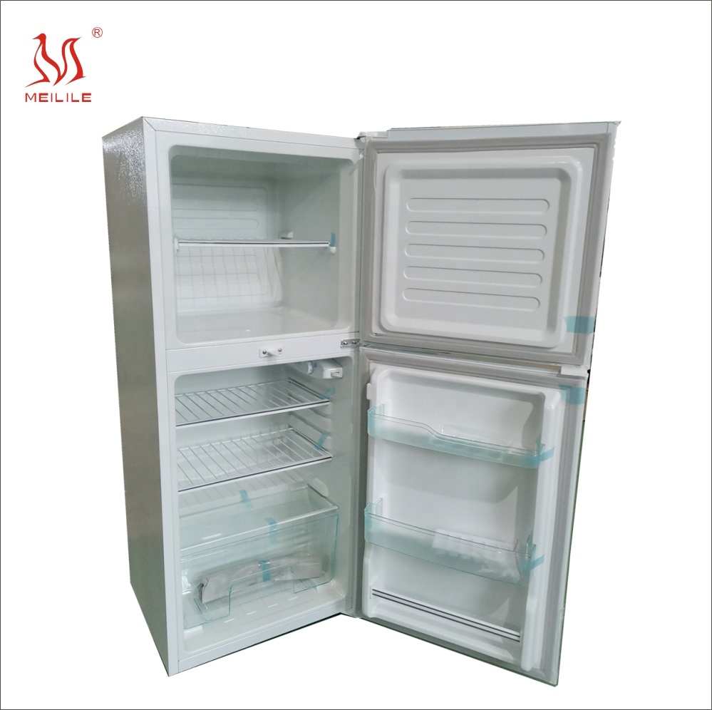 Meilile DC 12V 24V питание для домашнего использования 150L холодильник с морозильной камерой BCD-158