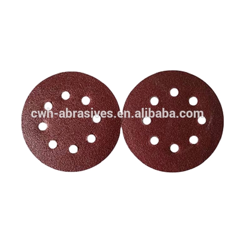 125mm Hook And Loop Sandpaper Abrasive Sand Disc For Sanding With Grits Power Tools Accessories