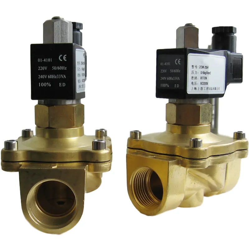 Fokison Natural Gas High Pressure Mini Electric Solenoid Valve With Price