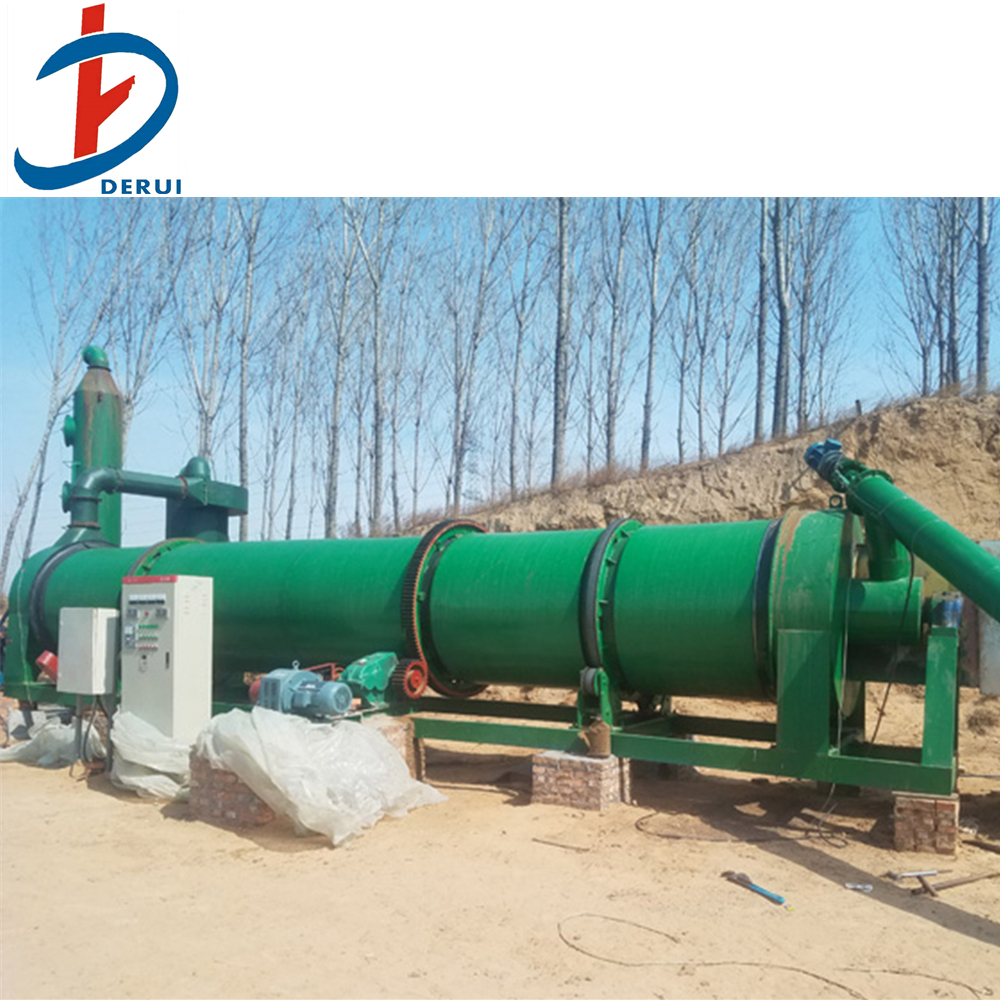 Mining Cylinder Dryer Gypsum Powder Rotary Dryer Plaster of Paris Drum Dryer