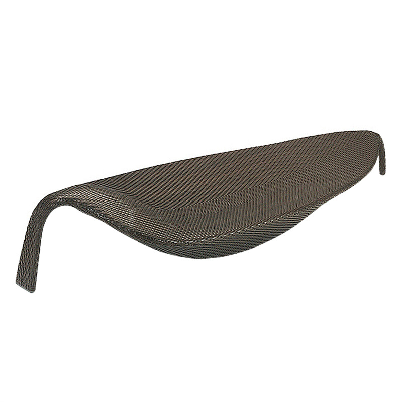 Creative Leaf Design Comfortable rattan leisure Beach Lounger Set Outdoor Furniture Swimming pool Lounge
