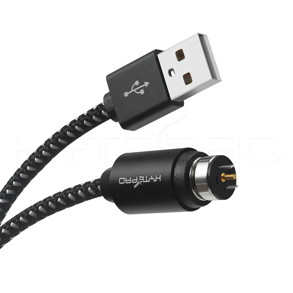 Магнитный аварийное отсоединение разъема питания 2 pin USB кабель для зарядного устройства