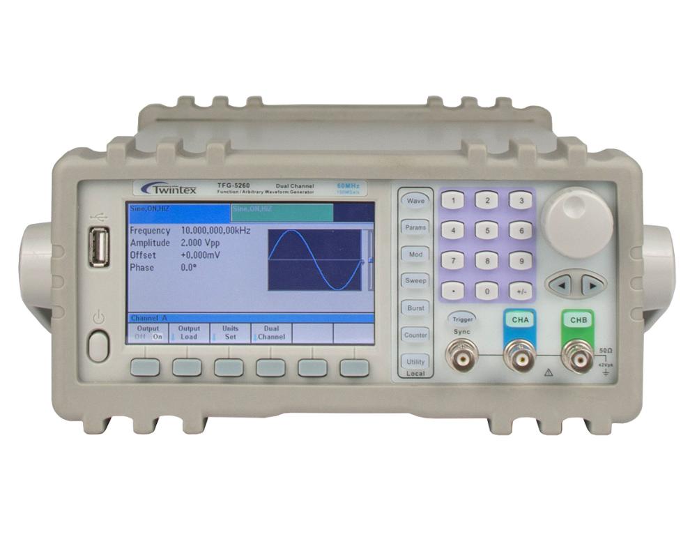 Twintex TFG-5225 двухканальный 25 МГц 40 МГц 60 МГц Программируемый генератор DDS произвольной формы