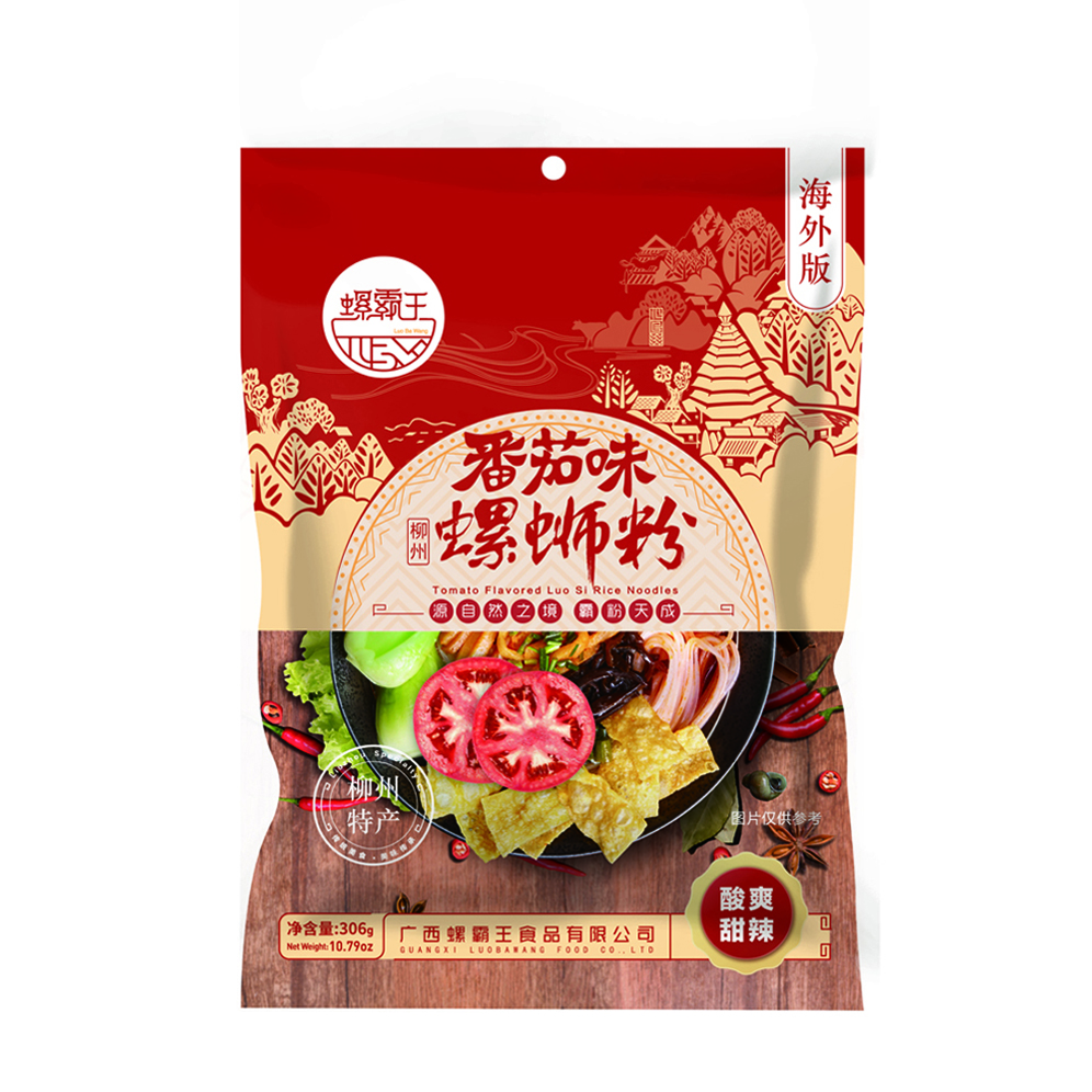 Мгновенно корейский поставщик еды Liuzhou Luosifen 306 г, вкусная лапша, китайская еда, рис, нехаляль, рамен, мгновенная еда