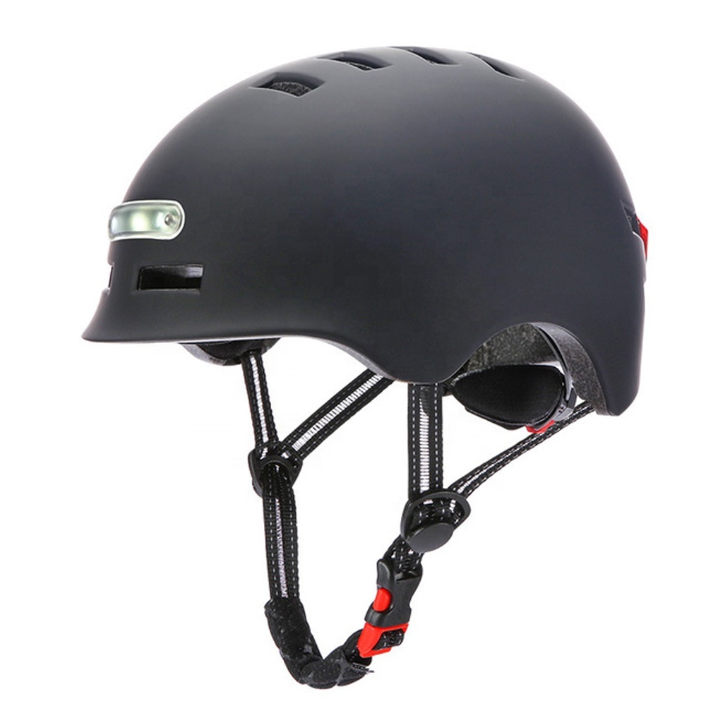 KY-Z002 Universal Safety helmet with EN-1078 certificate Scooter Smart helmet with warning light for M365 Electric scooter