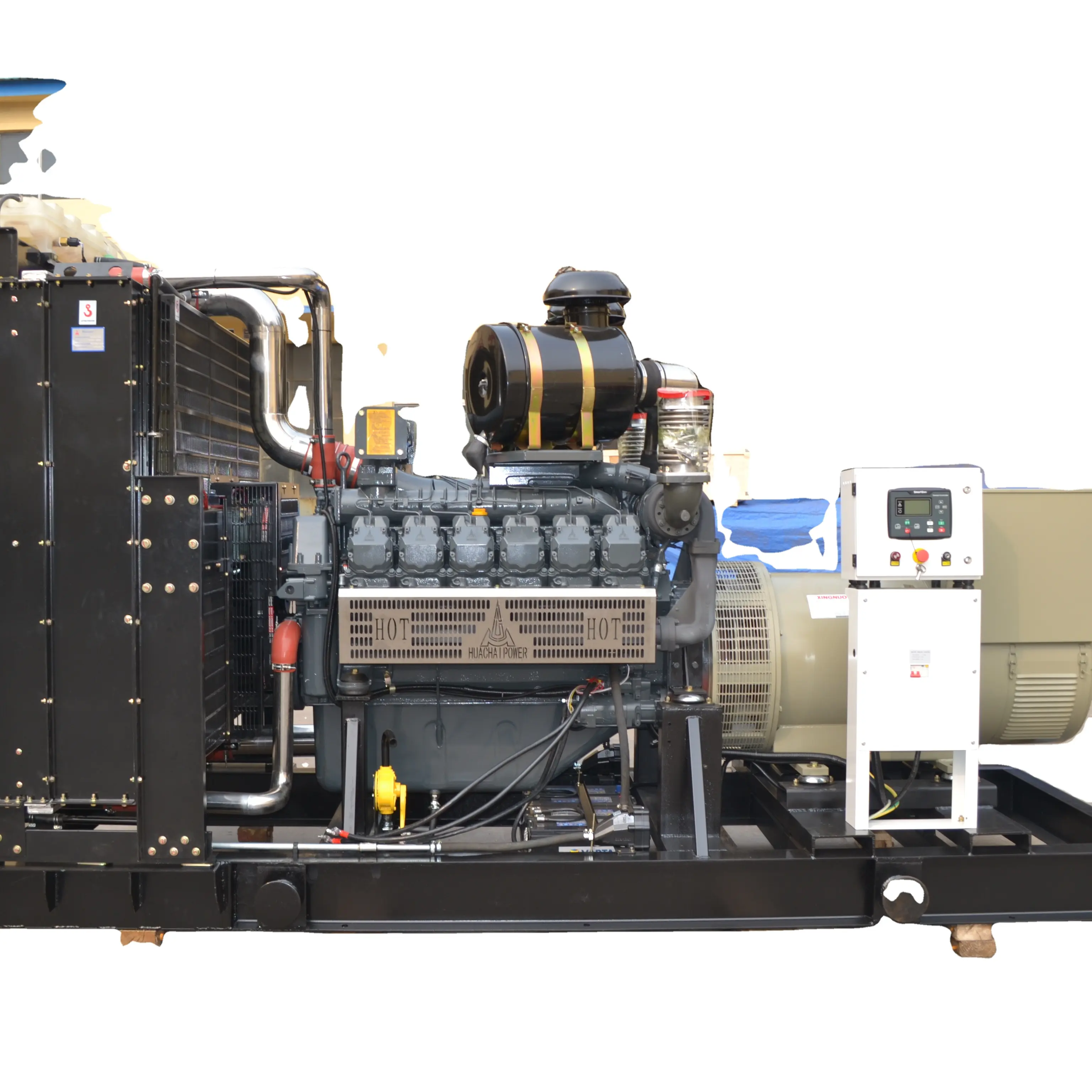 600KW open diesel generators powered by DEUTZ engine for Russia market