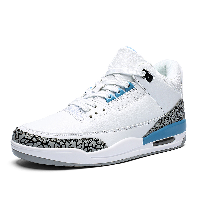 Модная спортивная обувь на заказ с подушками, ПУ, Air Brand 3 Jordan Shoes, баскетбол, поставщик Amazon, низкий минимальный заказ, Пользовательский логотип