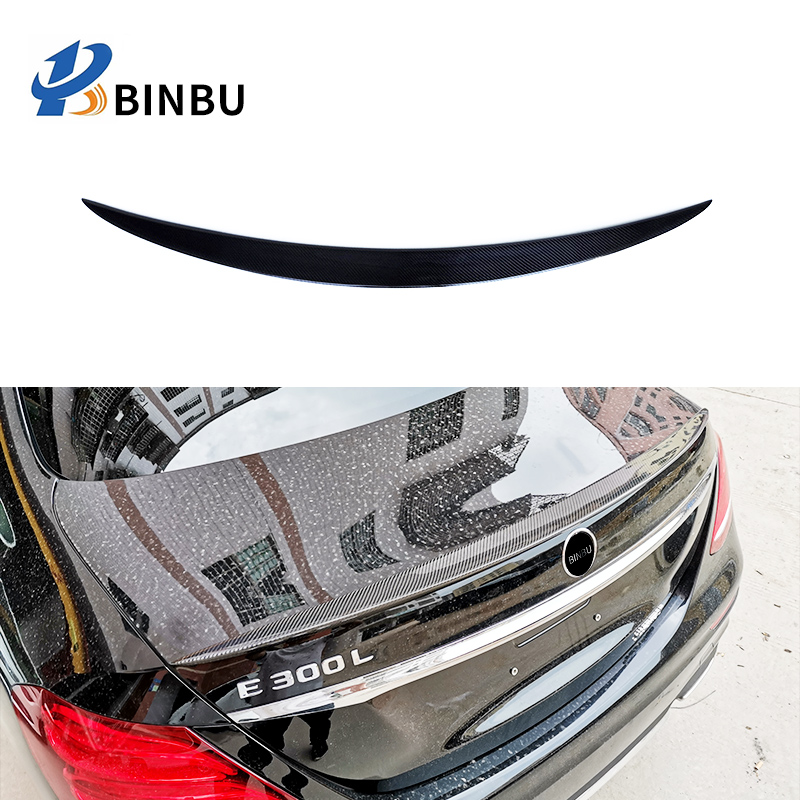 Задний спойлер из углеродного волокна для Benz E-class w213, спойлер багажника, хвост AMG style 2016-2019