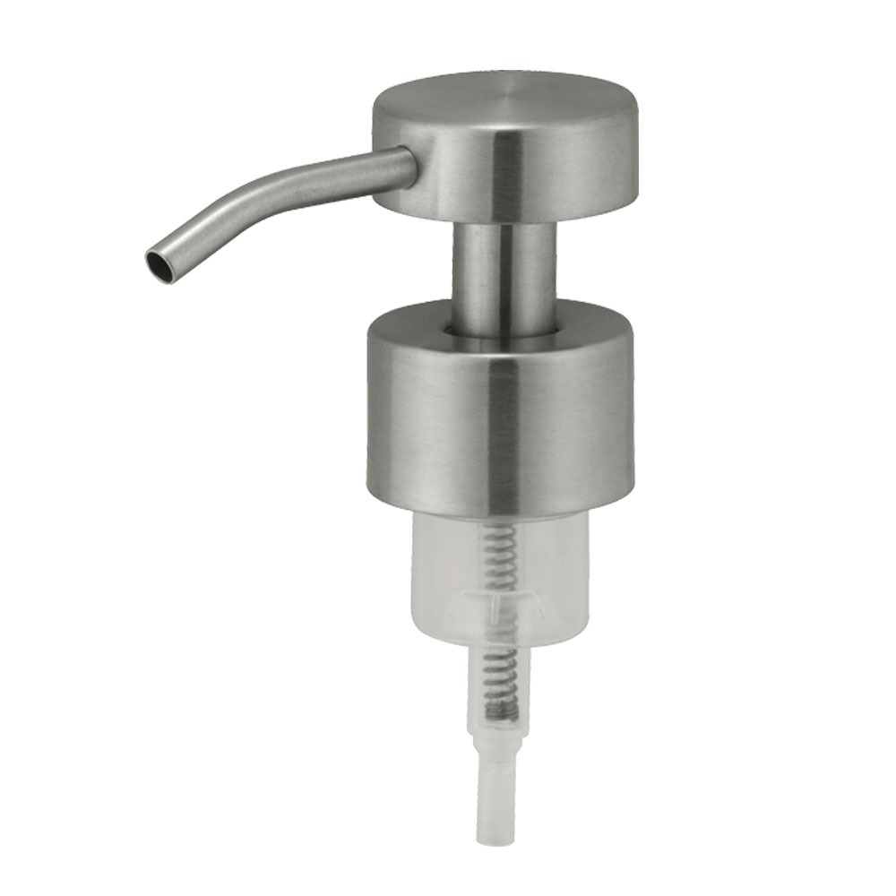 Fast Delivery Dual Cosmetic Pump Bottles Frosted Foam Wash Pump Nozzle 24 28Mm Foam Hand Pump Metal At Good Price