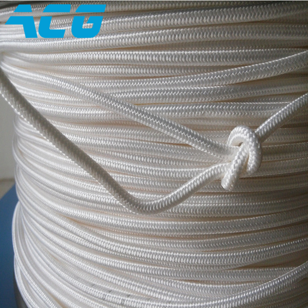 Плетеная веревка UHMWPE диаметром 1-25 мм, волоконная веревка UHMWPE