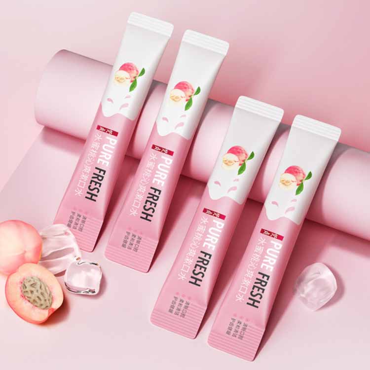 Private Label Mint Cooling Mouthwash Cleans Teeth Fresh Breath Mouth Gentle Care Teeth Fruit Flavors Mouthwash