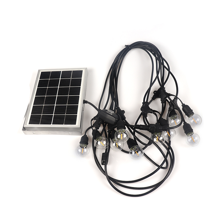 Outdoor Patio Garden Decoration Waterproof Christmas Solar Led Ball String Light