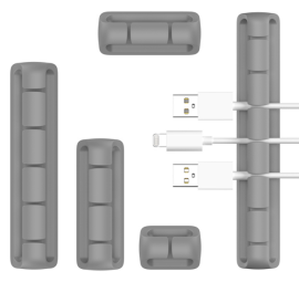 Высококачественный USB-кабель для зарядки/шнур питания/кабель для мыши, органайзер для кабеля для офиса и дома