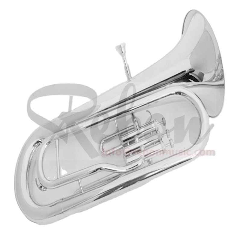 Weifang Rebon Bb ключ Серебряный БАРИТОН tuba