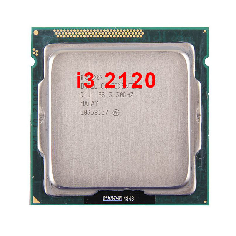 Низкая цена, ловушка, б/у двухъядерный процессор LGA 1155, Процессор i3 i3 2120
