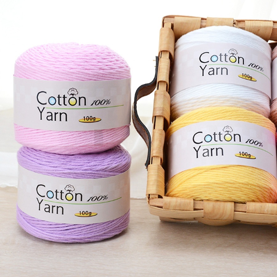 Wholesale 100% Cotton Yarn Combed Cotton Yarn Crochet Cotton Yarn for Knitting