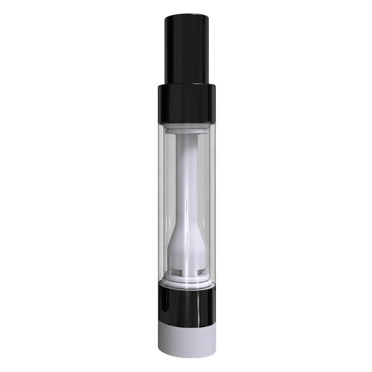 Оптовая продажа, полностью керамический пустой стеклянный картридж CBD Oil 510 с логотипом