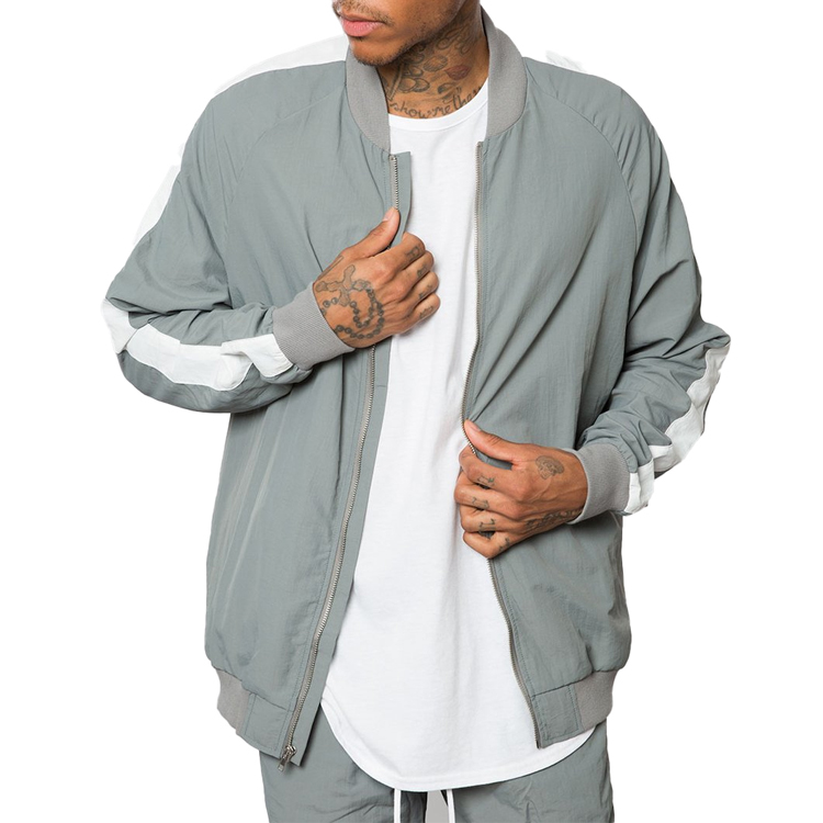 WHOLESALE LATEST CUSTOM LOGO MENS FASHIONABLE SPORT CASUAL BOMBER JACKET