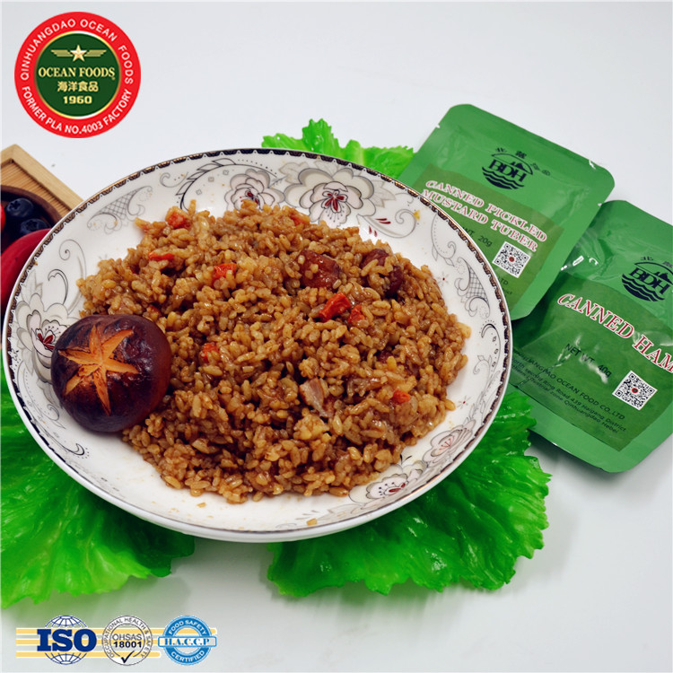 MRE пайки тепла готовы к употреблению пищи жареный рис с соусом