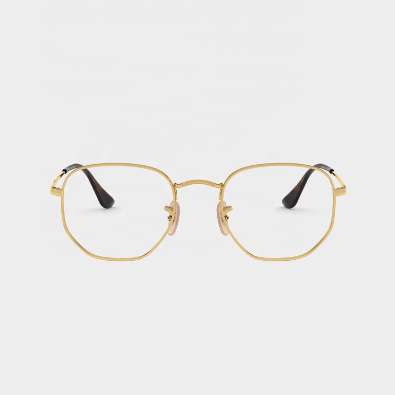 18kt solid gold eyewear optical glasses adjustable titanium eyewear glasses spectacles with your own logo