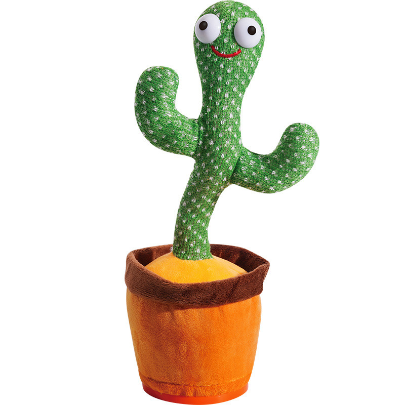 Hot selling 30cm dance cactus Plush Toy Master dancing cactus with talking Stuffed Toys Children Gift