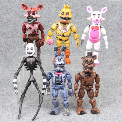 Hot Sale Five Nights At Freddy'S Bear 6 Styles Midnight Harem Toys Action Figure