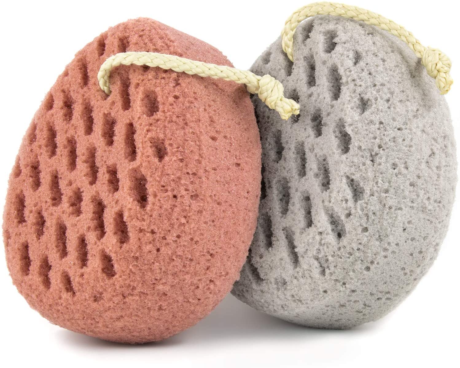 Sponge Loofah Body Scrubber Mesh Pouf Shower Ball, Mesh Bath and Shower Sponge