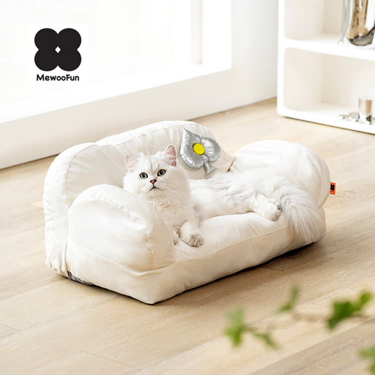 MewooFun Лидер продаж Прекрасный Противоскользящий пушистый диван для домашних животных кровать диван-кровать для домашних животных