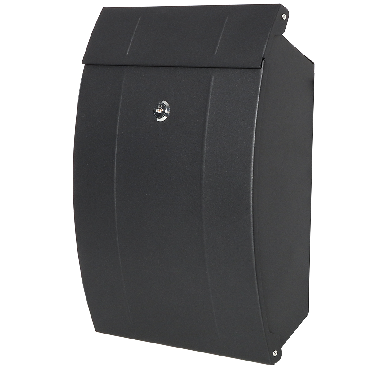 300*100*460MM Durable Heavy Duty Steel Waterproof Apartment Wall Mount Metal Post boxMailbox