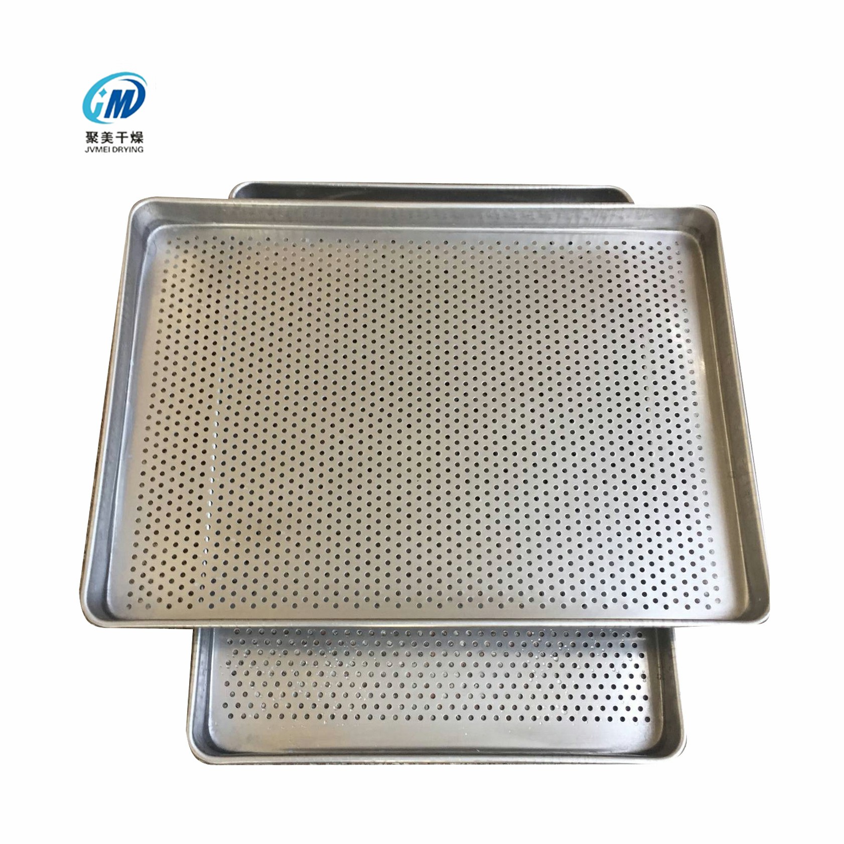 Hot sale Custom Square rectangular aluminium cake pizza oven baking tray pan