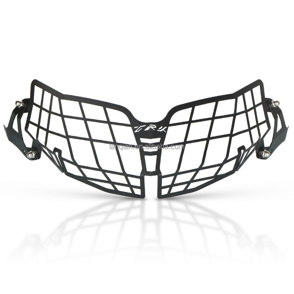 Motorcycle Headlight Guard Grill Cover Protector Head Light Crash Cover For Bennlli TRK 502 TRK 502 X 2018-2021 2019 Accessories