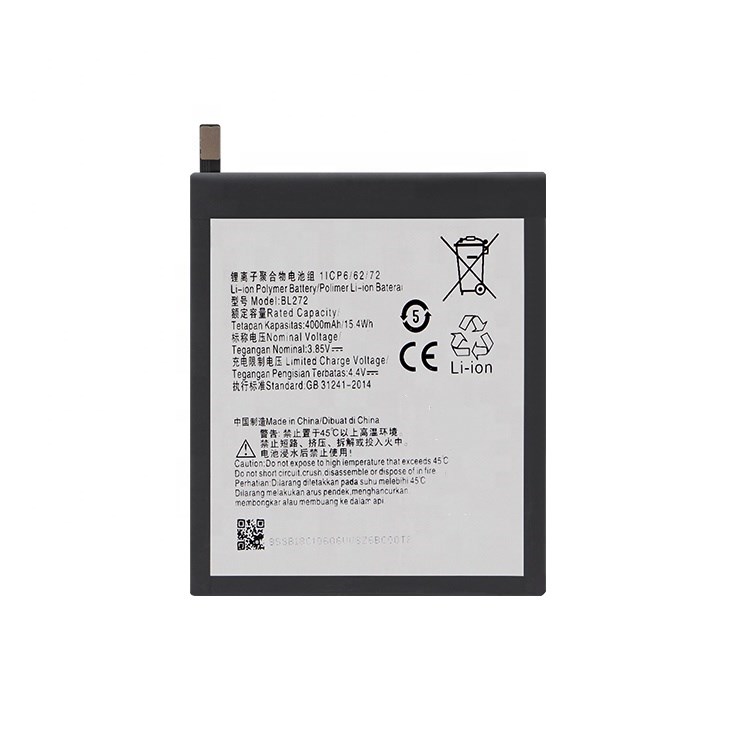 Аккумулятор Zero cycle 4000 мАч BL272 для Lenovo Vibe K6 Power K33A42, аккумулятор для телефона Lenovo