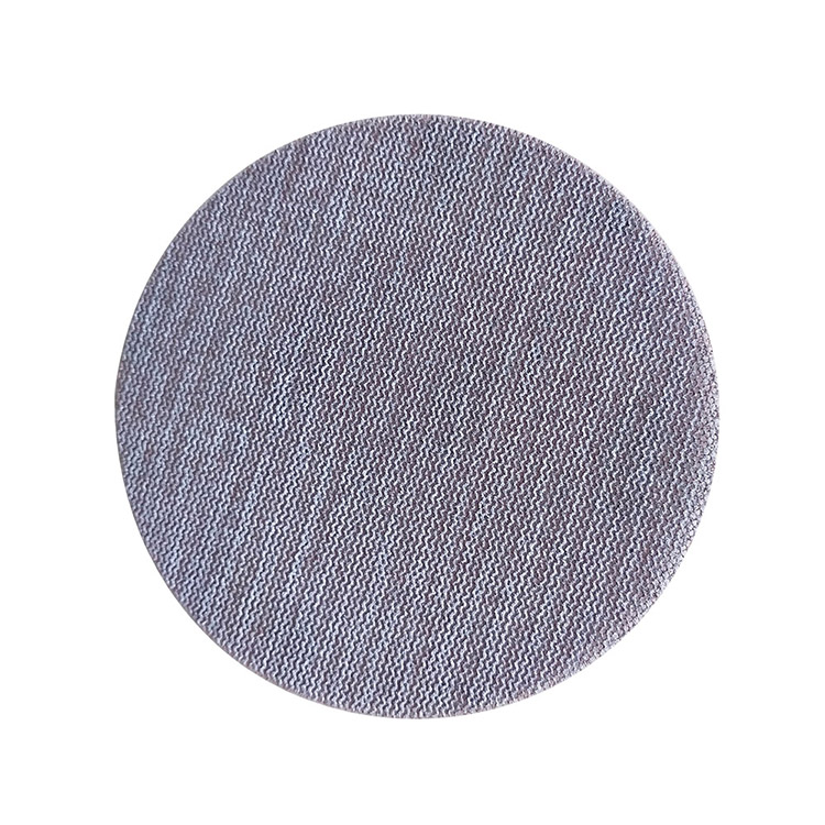 Factory supply sandpaper mesh dust free no sand abrasive sanding disc mesh net