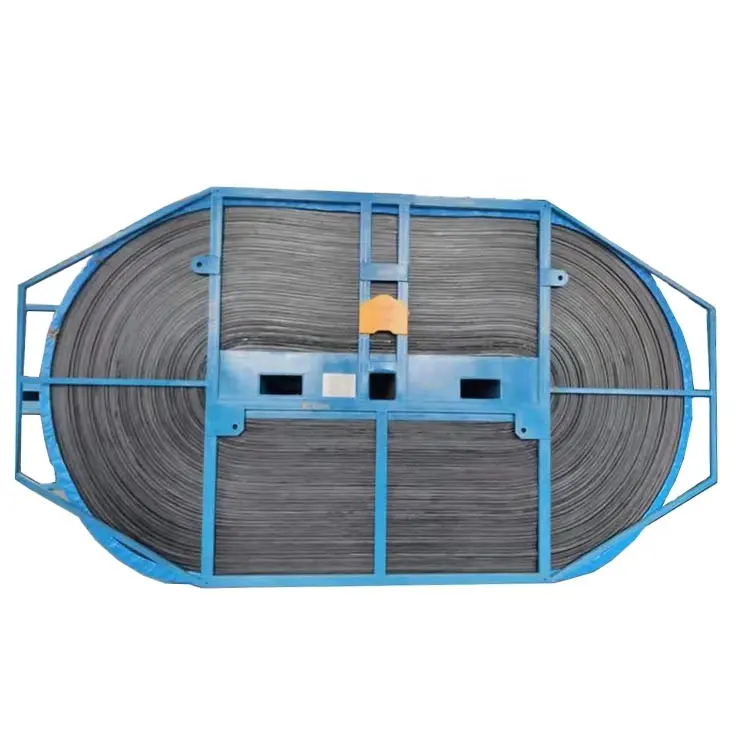 Material Handling High Tensile strength Good quality Durable Black Rubber EP Conveyor Belt