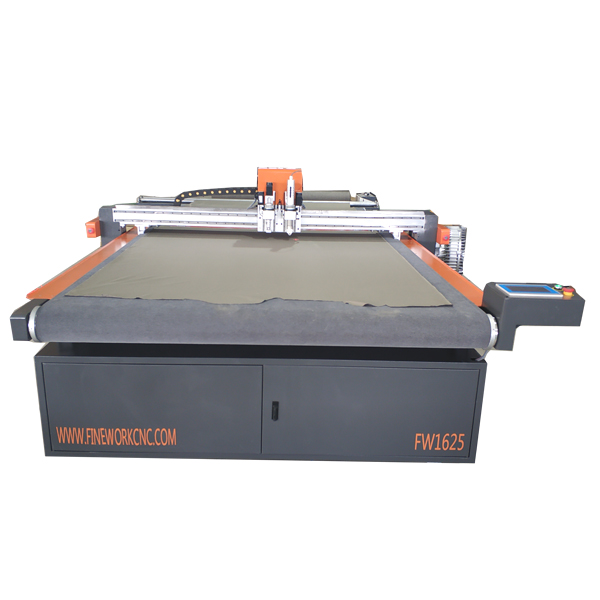 Mat Board Cutting Machine Cylinder Head Gasket Cutting Machine Plaid Fabric Matching Flatbed Cutter