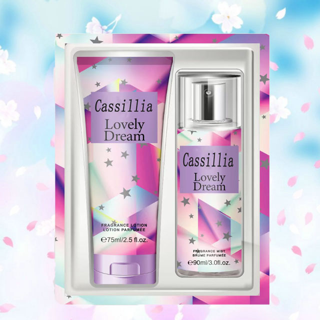 Lovely Dream Beauty Lightening Long Lasting Fragrance Lotion Body Mist Silky Smooth Body Lotion Perfume Set