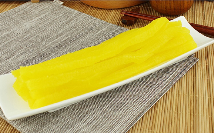Takuan японский маринованный/приправленный/сохраненный daikon редиска цельный желтый овощи для суши