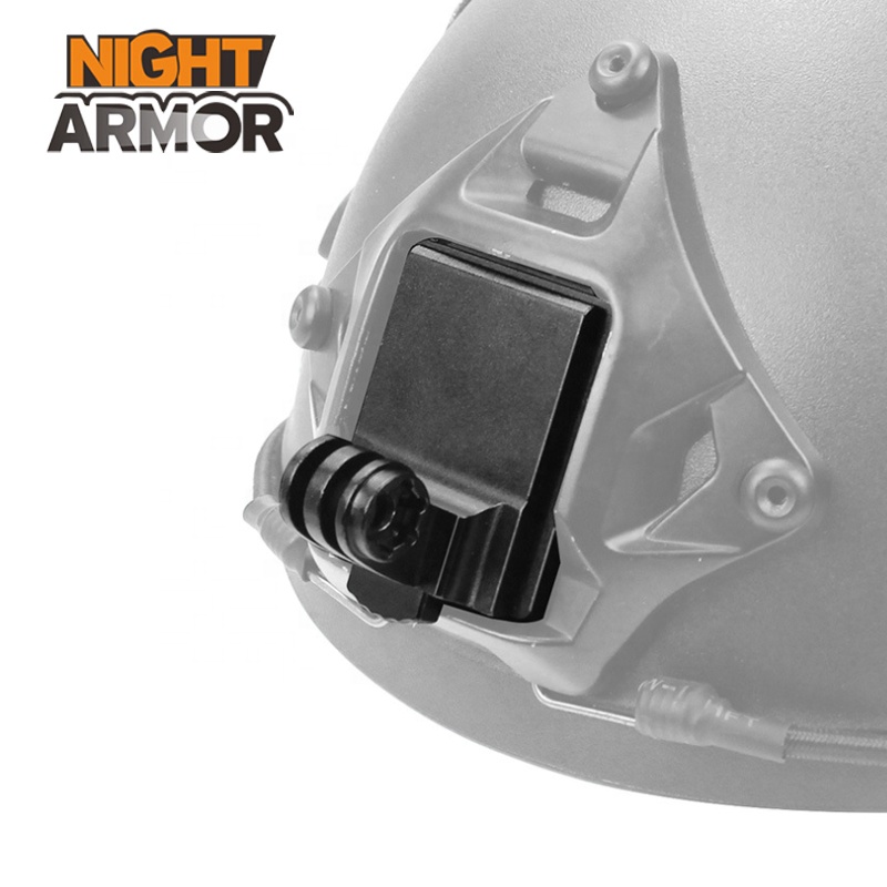 Алюминиевый шлем NVG, совместимый с большинством экшн-камер