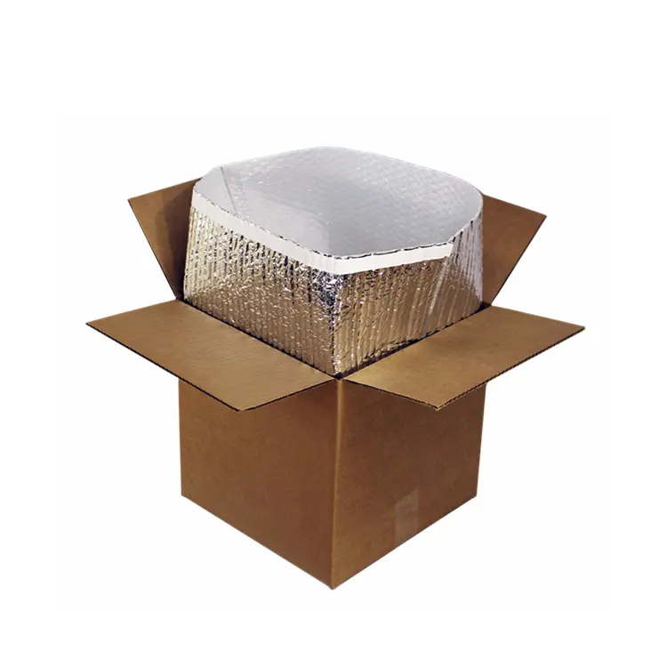 High quality aluminized film insulation bag cold chain goods transport ice bag self-adhesive cold packaging