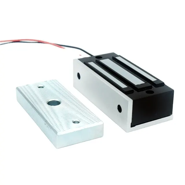 12v Dc Small Electromagnetic Lock Electric Micro Mini 60kg Magnetic Lock for Glass Wooden Door