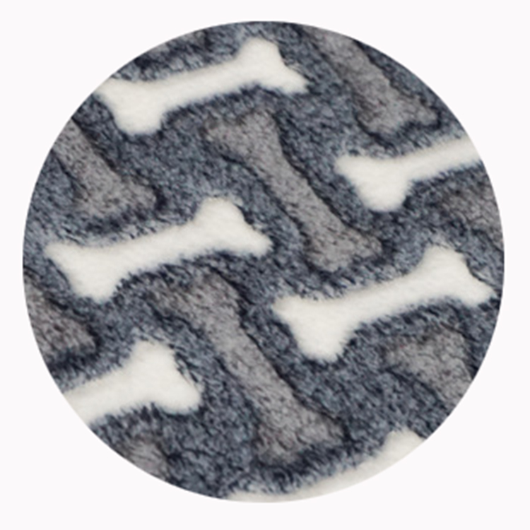 Fashion style 100% polyester foil printed coral fleece fabric
