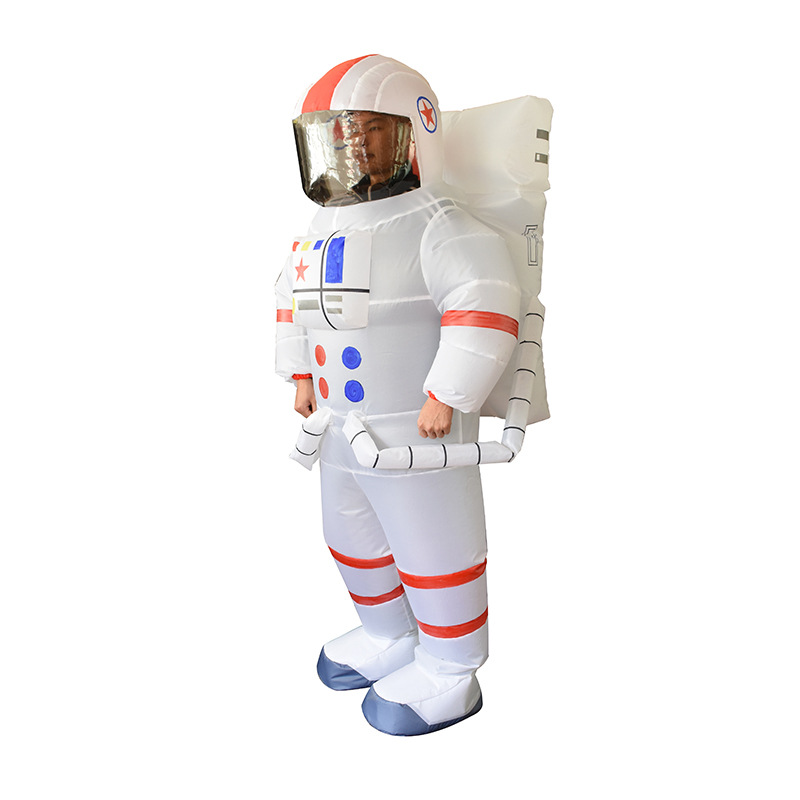 Hot selling adult astronaut inflatable space suit cartoon doll costume stage performance props